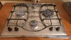 Taque de cuisson 4 becs à gaz ariston 58x50cm, Electroménager, Tables de cuisson, Enlèvement, Utilisé, Gaz
