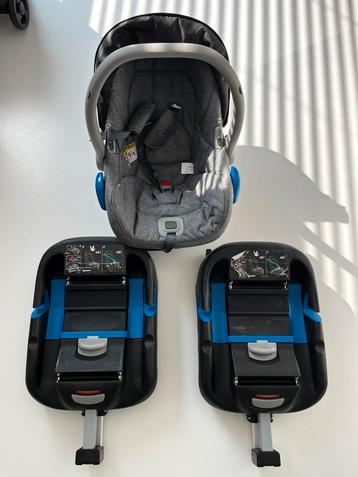 Maxi Cosi van Quax met 2x isofixbasis, Autres marques, Comme neuf, Enlèvement, Isofix