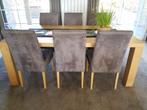 Stoelen te koop, Huis en Inrichting, Stoelen, Ophalen, Hout, Hedendaagse, Zo goed als nieuw