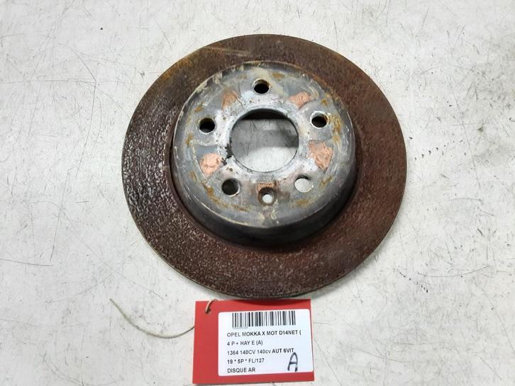 REMSCHIJF ACHTER Opel Mokka / Mokka X (01-2012/12-2016), Auto-onderdelen, Remmen en Aandrijving, Opel, Gebruikt