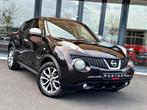 NISSAN JUKE 1.6i *AUTOMAAT*LEDER*HISTORIEK* + 1J GRNT, Euro 5, 1250 kg, Zwart, 4 cilinders