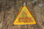 SHELL Bidon huile / mobiloil aeroshell saroléa nsu harley, Ophalen of Verzenden