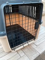 Transport box ( bench)voor middel grote honden, Comme neuf, Moins de 65 cm, Enlèvement, Niche à chien