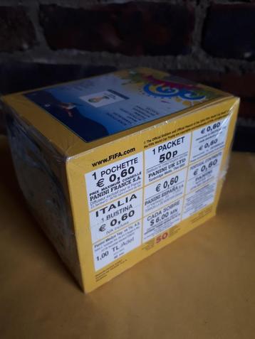 panini box 50 brazil 2014 gele versie beschikbaar voor biedingen