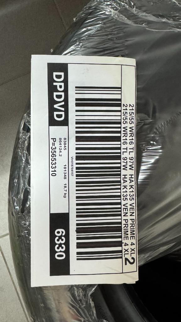 Nieuwe banden voor Citroën Berlingo, Auto-onderdelen, Banden en Velgen, Band(en), Zomerbanden, 16 inch, 215 mm, Personenwagen