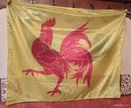 Vlag coq wallon ., Ophalen of Verzenden, Gebruikt