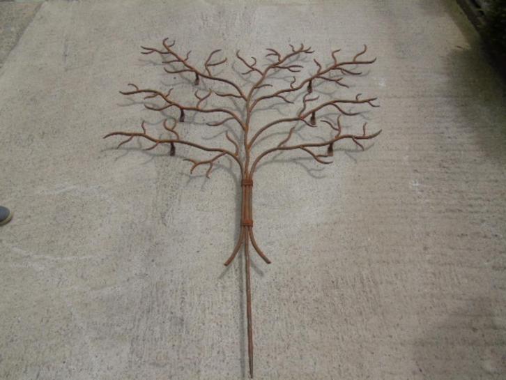 Tree of Life wandsmeedijzeren volledige stang, XXL!, Tuin en Terras, Tuinwanddecoratie, Nieuw, Ophalen