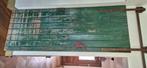 Groene houten deur, Doe-het-zelf en Bouw, Ophalen, Gebruikt, Minder dan 80 cm, Overige typen