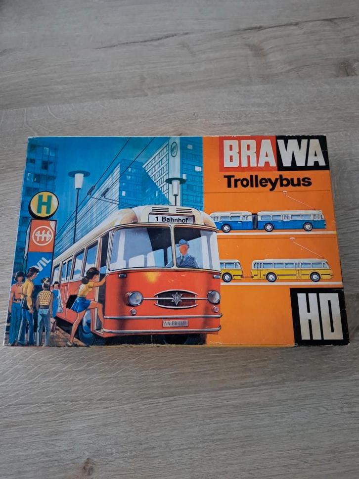 BRAWA TROLEBUS 6103, Hobby en Vrije tijd, Modeltreinen | H0, Zo goed als nieuw, Overige typen, Overige merken, Analoog, Ophalen of Verzenden