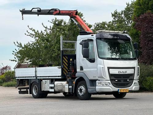 DAF LF 180 KRAAN/CRANE/GRUE!EURO6!TOP! (bj 2015), Auto's, Vrachtwagens, Bedrijf, ABS, Airconditioning, DAF, Diesel, Euro 6, Automaat