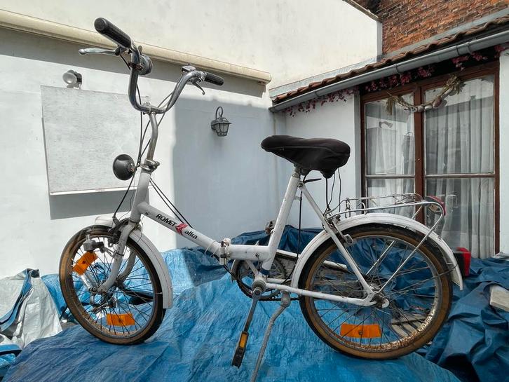2 identieke plooifietsen, Fietsen en Brommers, Fietsen | Vouwfietsen, Gebruikt, Versnellingen, Ophalen