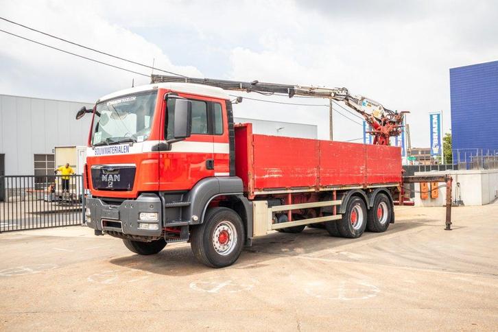 MAN TGS 33.360 BB + KENNIS 16 T/M -3XHYDR. (bj 2010), Auto's, Vrachtwagens, Bedrijf, Te koop, Elektrische ramen, Trekhaak, MAN