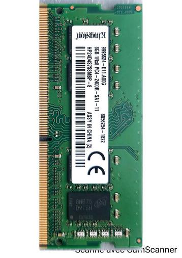 Ram DDR4 8GB 2400Mhz Kingston beschikbaar voor biedingen