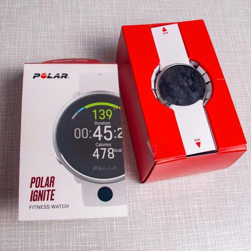 Polar Ignite Horloge Te Koop - (met originele verpakking. ), Bijoux, Sacs & Beauté, Montres de sport, Utilisé, Android, Noir, Distance