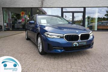 BMW 520 520E BREAK ELECT.TREKHAAK/LEDER/CARPLAY/.... 1STE E beschikbaar voor biedingen