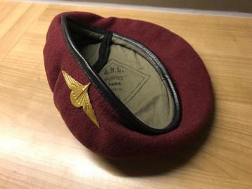 Chapeau rouge Paracommando, Enlèvement ou Envoi, Armée de terre, Casque ou Béret