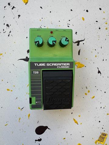 Ibanez TS10 Tube Screamer Classic 1990-1993, Musique & Instruments, Enlèvement ou Envoi, Utilisé, Distortion, Overdrive ou Fuzz