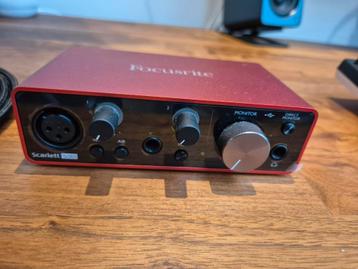 Focusrite Scarlett solo gen 3 disponible aux enchères