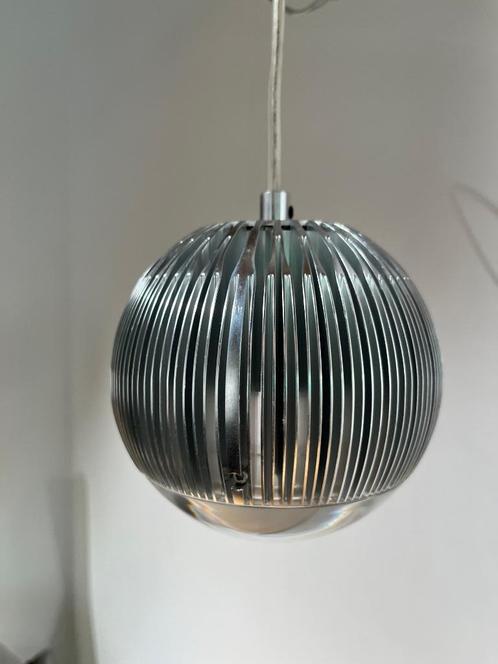 Suspension argentée "Fin" (ronde) TOM DIXON, Maison & Meubles, Lampes | Plafonniers, Utilisé, Métal, Enlèvement