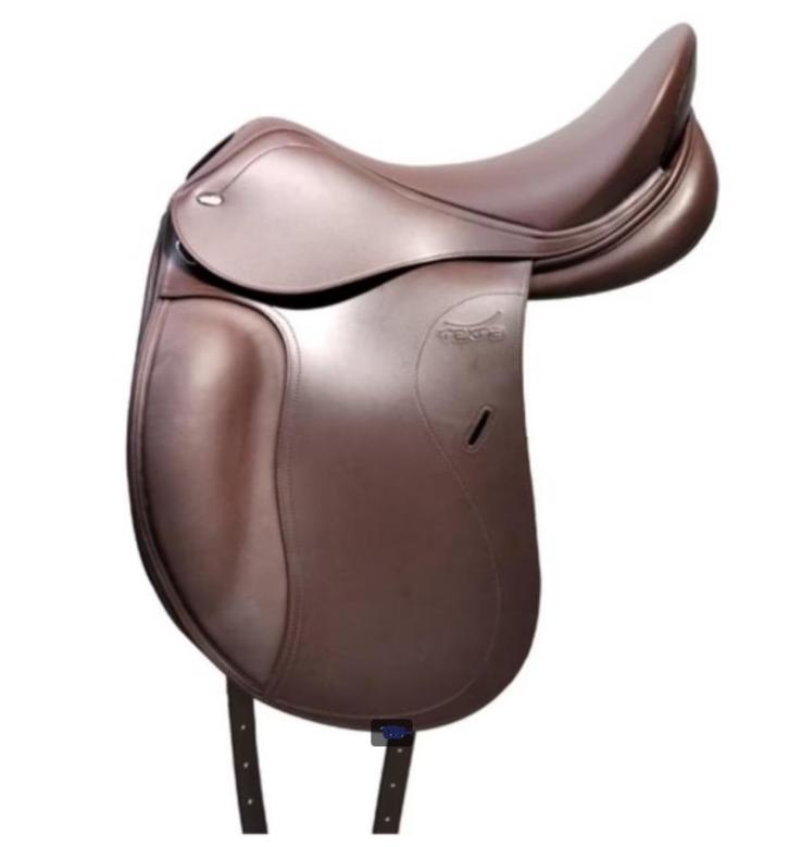 Tekna dressuurzadel bruin 17.5 inch, Dieren en Toebehoren, Paarden en Pony's | Zadels, Nieuw, Dressuur, Ophalen of Verzenden
