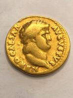 Munt goud Romeinse Rijk Aureus Keizer Nero  jaren 64-65  !!!, Ophalen, Overige landen, Losse munt, Goud