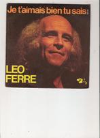 Léo Ferré - Je t'aimais bien tu sais - Marie, Pop, Gebruikt, Ophalen of Verzenden, 7 inch