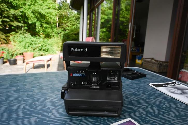 Polaroid 636 close-up (2), werkt, Audio, Tv en Foto, Fotocamera's Analoog, Gebruikt, Polaroid, Polaroid, Ophalen of Verzenden