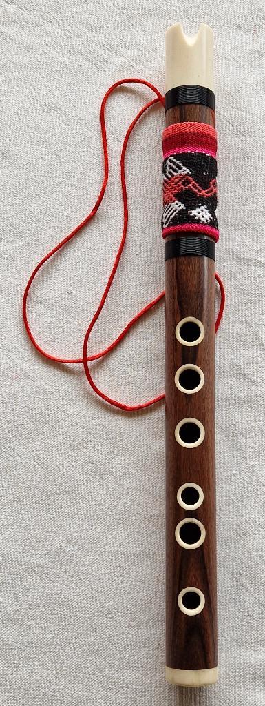 Flûte en bois Quena Jaracanda - Avec étui - Neuve, Musique & Instruments, Instruments à vent | Autre, Neuf, Bois, Avec valise ou sac