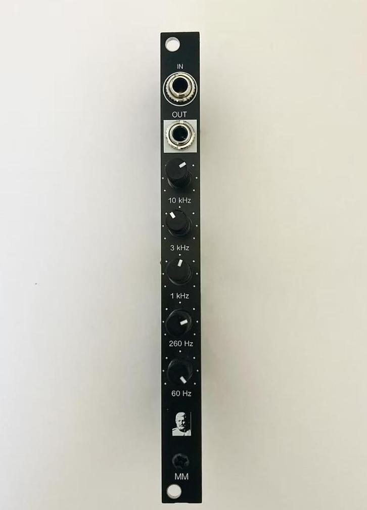 Isotita 3U / 2h 5bands eurorack equalizer x3, Muziek en Instrumenten, Soundmodules, Zo goed als nieuw, Ophalen of Verzenden