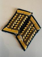 Kraagstukken hoge beamte wo2 wehrmacht, Ophalen of Verzenden