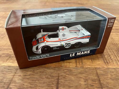 Porsche 936 24h Le Mans 1976 Minichamps 1:43, Hobby en Vrije tijd, Modelauto's | 1:43, Zo goed als nieuw, Auto, MiniChamps, Ophalen of Verzenden