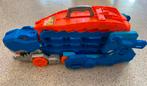 Hot Wheels draagbare racebaan / Track Builder koffer, Kinderen en Baby's, Racebaan, Verzenden, Zo goed als nieuw, Hot Wheels