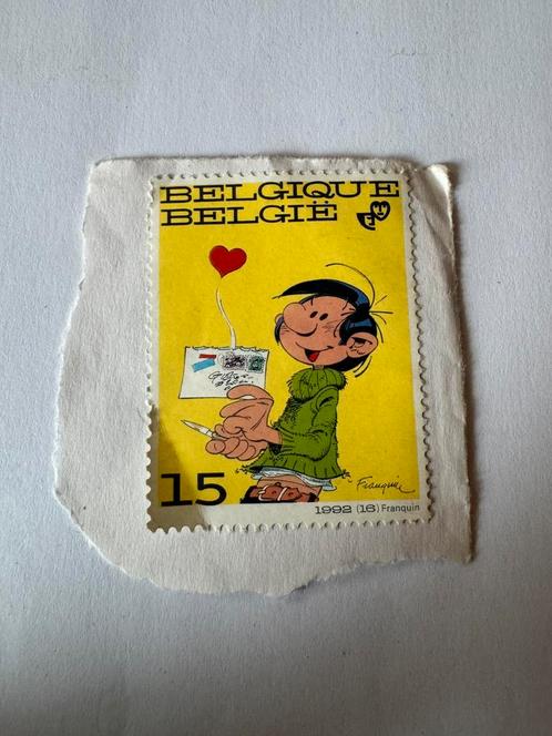 Belgische postzegel 1992 Gaston Lagaffe — BD Franquin, Postzegels en Munten, Postzegels | Europa | België, Ophalen of Verzenden