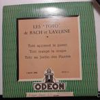 Vinyl 45trs- les toto de bach et laverne, Ophalen of Verzenden, Gebruikt