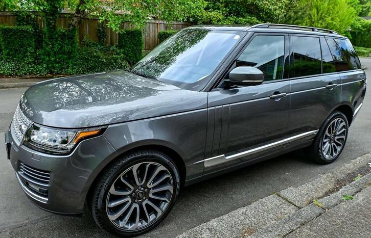 Range Rover L405 3.0 v6 Autobiography, Auto's, Land Rover, Particulier, 360° camera, 4x4, ABS, Achteruitrijcamera, Adaptieve lichten