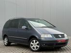 Volkswagen Sharan 1.9 TDI 7-Zit Automaat Cruise Park.Sensor, Auto's, Volkswagen, 4 cilinders, Blauw, Leder en Stof, 7 zetels