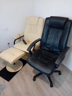 Urgent / Lot Un fauteuil relax massant + une chaise bureau, Enlèvement