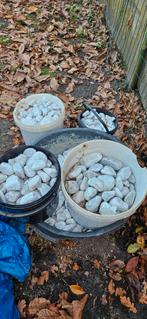 Witte sier keien, Ophalen