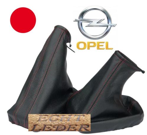 Echt Leder Pookhoes & Handremhoes Opel Corsa C Bj 2000-2006, Auto diversen, Auto-accessoires, Nieuw, Ophalen of Verzenden