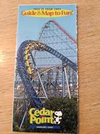 Cedar Point flyer en plan 2001, Ophalen of Verzenden, Zo goed als nieuw, Pretparken