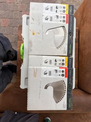 5x festool invalzaagbladen voor de ts60 beschikbaar voor biedingen