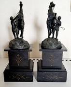 Set van 2 paarden beelden, Ophalen