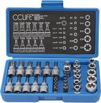 CCLIFE 34 delige set met torx doppen SNELLE GRATIS LEVERING, Verzenden, Nieuw