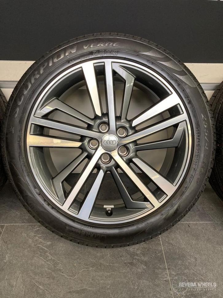 20” originele Audi Q5 / SQ5 velgen + banden  5x112 255/45/20, Auto-onderdelen, Banden en Velgen, Banden en Velgen, Zomerbanden