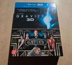 Blu-ray en Blu-ray 3D box. Gravity 3D en the great Gatsby 3D, Ophalen of Verzenden, Zo goed als nieuw