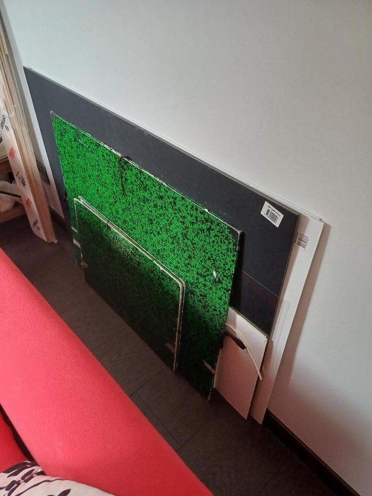 Maquettespullen: map, kapa, boompjes, mensen, latten, ..., Hobby en Vrije tijd, Knutselen, Zo goed als nieuw, Materiaal, Ophalen