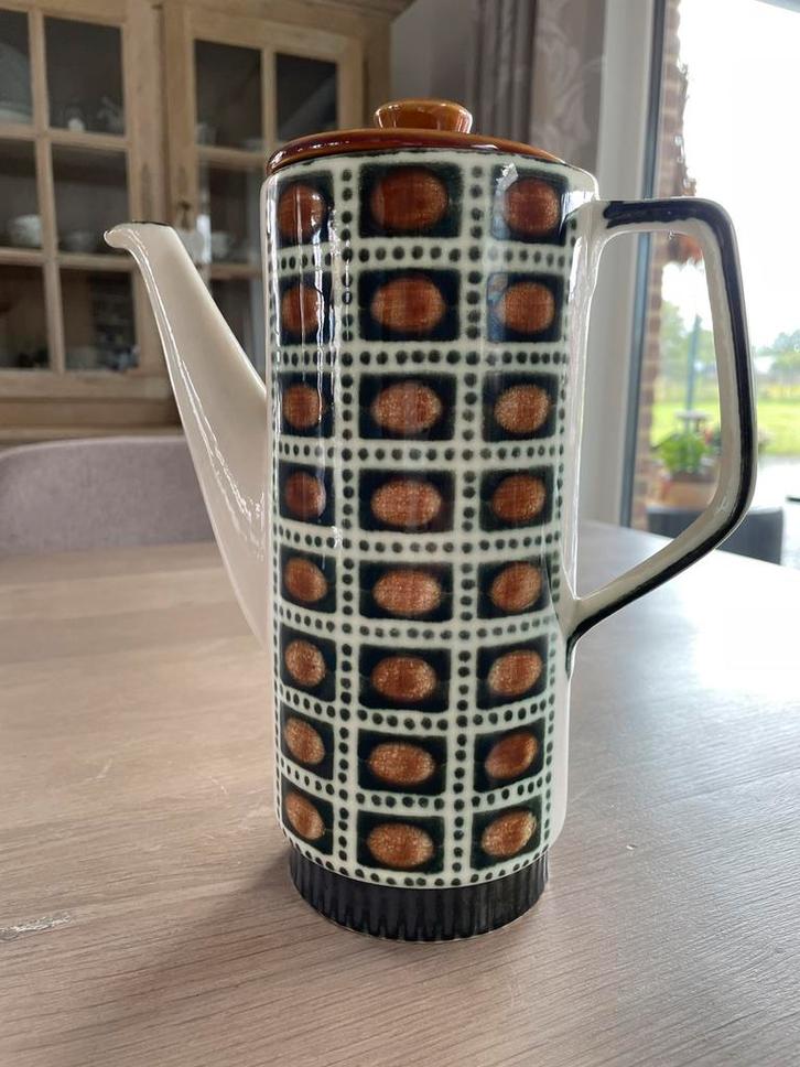 Boch koffiepot Bernadette vintage jaren 60, Antiek en Kunst, Antiek | Servies los, Ophalen