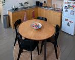 Ronde eettafel, Huis en Inrichting, Tafels | Eettafels, Ophalen, Gebruikt, Rond, Vier personen