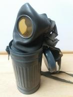 Masque à gaz complet avec boite cartouche filtre et lannièr, Enlèvement