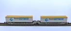 Rocky-Rail- Sdgmmrs 90 avec 2 semi-remorques EWALS 1/160, Hobby & Loisirs créatifs, Enlèvement ou Envoi, Wagon, Neuf
